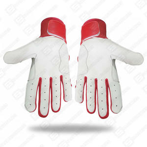 Gants de frappe de baseball professionnels robustes et personnalisés pour jeunes et adultes, avec une forte adhérence, un long poignet, en cuir confortable et légers - Product Image 4