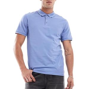 Nuevo Diseño, Camisetas Polo de Manga Corta para Hombre con Logotipo Personalizado, Camisetas Polo Casuales para Hombre, Camisetas Polo de Algodón - Product Image 3