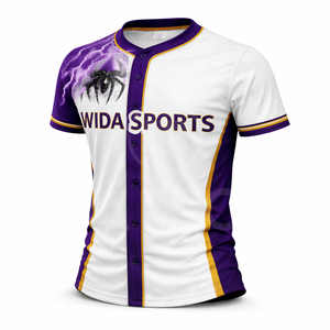 Trendy Wholesale Softball Uniform Set Custom Jersey Pants Breathable Quick Dry OEM ODM Factory Supplier Team Name Half Plus Size - Product Image 5