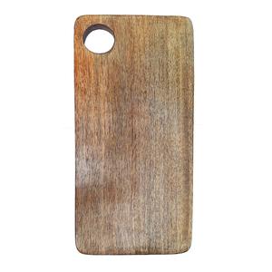 Tabla de Cortar de Madera para Cocina, Forma Rectangular, Acabado Natural, Reutilizable, Apta para Lavavajillas, 1.3 cm de Grosor, Bloque de Cocina para Cortar - Product Image 1