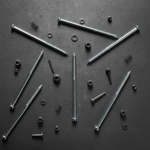 Vis à tête fendue en acier au carbone métrique zingué à double extrémité de qualité industrielle PDC, classe 4.8 6.8, pour fixation du bois - Product Image 4
