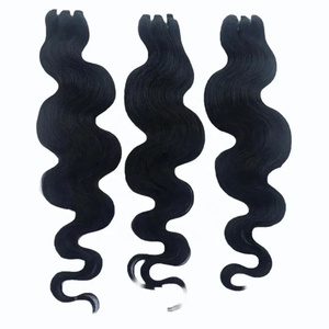 Extensiones de Cabello Ondulado Indio de Donante Único, de 8 a 36 Pulgadas, Cabello Virgen de Templo, Ondas Sueltas Profundas - Product Image 1