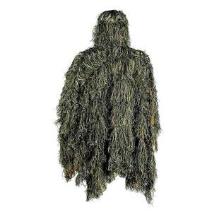 Poncho de camouflage forestier pour adulte, idéal pour la chasse et l'observation des oiseaux, cape de camouflage Ghillie - Product Image 2