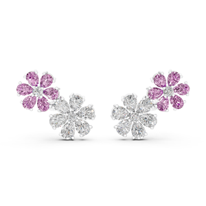 Pendientes de Oro Sólido de 14K, 9K, 10K y 18K con Diamante de Laboratorio de 14.05 Quilates, Certificado IGI, RJC, ODM, OEM, Fabricante de Joyería Fina Ética EA502443 - Product Image 2