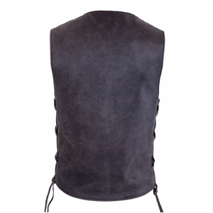 Nouveau design 2026 – Gilet en cuir véritable tendance à vendre – Vêtement d'extérieur de haute qualité – Gilet d'hiver en cuir à prix abordable - Product Image 4