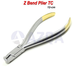 Alicates de ortodoncia de acero inoxidable para formar bucles, instrumento de doblado de alambre de arco TC, herramienta dental de carburo de tungsteno - Product Image 4