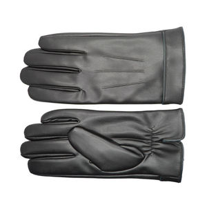 Gants unisexes en cuir véritable pour l'hiver, gants de conduite, doublure en cachemire et laine, chauds pour une utilisation quotidienne en plein air, ski, pêche, usage décontracté - Product Image 4