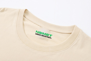 เสื้อยืดแขนสั้นผู้ชาย ทรงปกติ คอกลม ผ้าคอตตอนเจอร์ซีย์ พิมพ์ลายตัวอักษร สไตล์ลำลอง - Product Image 4