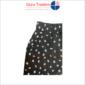 Exportador al por mayor de pantalones cortos de diseño moderno para niñas de calidad superlativa con estampado de lunares para niñas a buen precio - Product Image 4