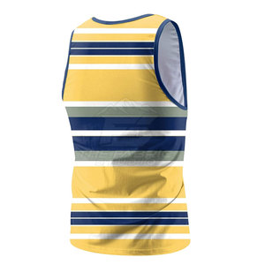 Camiseta sin Mangas para Hombre, de Moda, Suave, Cómoda, Transpirable, de Algodón Tejido, para Verano, Playa, Vacaciones, Uso Casual - Product Image 2