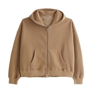 Fabricante de sudaderas con capucha extragrandes personalizadas, de algodón grueso lavado, estilo streetwear, para hombre y mujer. - Product Image 6