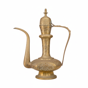 Stainless Steel Made Classic Metal Arabic Coffee <b>Pot</b> Dallah Coffee Maker for Middle East Style <b>Tea</b> and Coffee Serving - Product Image 4