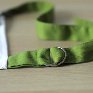 ผ้ากันเปื้อนครัวผ้าแคนวาส ปักโลโก้ได้ กันน้ำ สำหรับเชฟ ปรุงอาหาร สายปรับได้ พร้อมช่องเก็บของ - Product Image 3