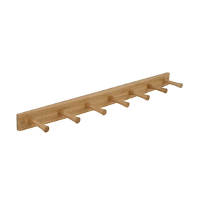 Solid Wood Bathroom Bedroom Wall Mounted <b>Hooks</b> for <b>Towel</b> Clothes Hanging Heavy Duty Storage <b>Hooks</b> & Rails - Product Image 1