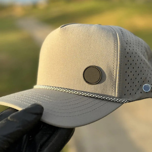 Gorras de Golf Personalizadas con Cuerda, Gorras Perforadas Ajustables Unisex, Gorra Casual de Primavera/Verano para Exteriores, Gorra de Golf de 6 Paneles con Color OEM - Product Image 2