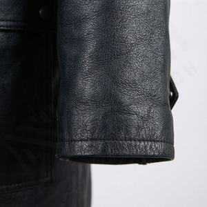 Chaqueta de Motociclista de Cuero para Hombre NAI-0438A, Estilo Biker, Corte Regular, Verano, Logotipo Frontal, Ropa Protectora para Motociclismo, Color Personalizado - Product Image 6