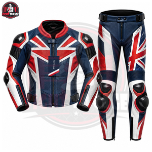 Equipo de Motociclismo de Dos Piezas, Protección Corporal Completa, Cuero Vacuno, Ropa de Carreras, con Logotipo Personalizado, Venta Directa de Fábrica al Por Mayor - Product Image 4