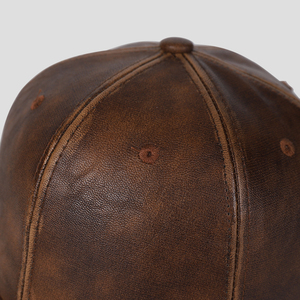 Gorra de Béisbol Unisex, Elegante, 100% Cuero Genuino, Ajustable, Moderna, para Exteriores - Product Image 5