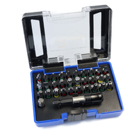Juego de Brocas de Acero S2 Cromado de 1/4 de Pulgada con Estuche Rígido - Brocas Personalizadas OEM (Cabeza Hexagonal Torx PH2)