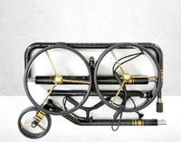 Chariot de golf électrique JuCad Carbon-Travel Specials 2.0 de haute qualité, nouveau, portable, garantie 2 ans, support ODM OEM personnalisé