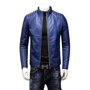 Chaqueta Bomber de Piel de Cordero Auténtica para Hombre, Moda Otoño 2026, Estilo Urbano, Unisex, Cuello Camisero, Impermeable, con Parches Frontales Personalizados - Product Image 6