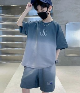 Nouvel ensemble de vêtements de sport unisexe pour adultes, coupe-vent, col montant, idéal pour l'été et l'automne, avec short à manches courtes - Product Image 2