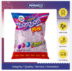 Premium Quality Quality Wholesale Delicious Sweet Treat Confectionery <b>Candy</b> Zoomzoom Mini Tongue Painter Lollipop at Best Market - Product Image 2