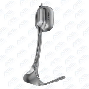 เครื่องมือผ่าตัดทางนรีเวชแบบถอดน้ำหนักได้ ทำจากสแตนเลสสตีล  ชนิด Auvard Vaginal Speculum - Product Image 2