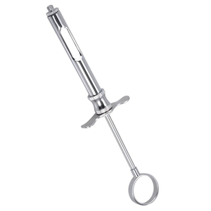 Jeringas de Anestesia de Acero Inoxidable, Jeringa Quirúrgica Dental de Aspiración - Product Image 1