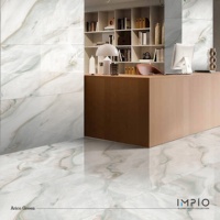 Carrelage de sol d'intérieur design de luxe en porcelaine vitrifiée 600X1200mm pour salon salle de bain cuisine hall