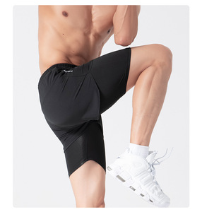 Shorts de boxe sportifs tendance pour hommes, grandes tailles, confortables, doux, séchage rapide, coupe-vent, écologiques, respirants - Product Image 4