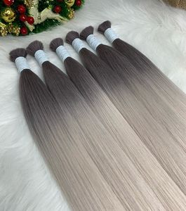 Extensiones de cabello Cabello a granel Doble dibujado 100% Cabello humano virgen vietnamita Precio al por mayor Alta calidad - Product Image 3