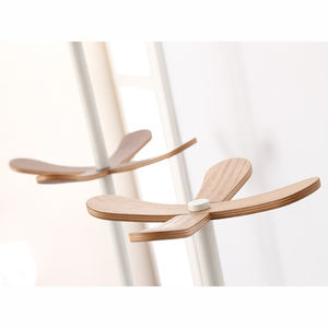 Porte-manteau stable pour entrée avec base ronde en métal - Product Image 3