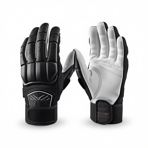 Gants de hockey sur gazon, équipement de protection rembourré pour le sport, matériel d'entraînement et de compétition, fournisseur en gros pour clubs - Product Image 2