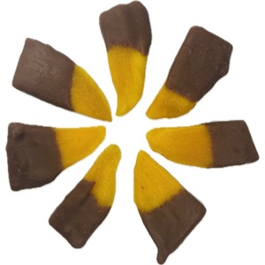 Mangues séchées enrobées de chocolat, collation sucrée, fabricant de fruits séchés du Vietnam, vente en gros - Product Image 1