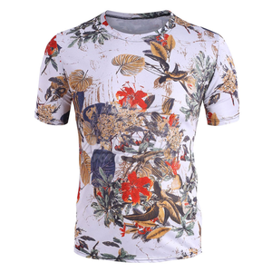 โรงงานขายส่งเสื้อยืดพิมพ์ลายแบบซับลิเมชั่นคุณภาพสูง พิมพ์ลายทั้งตัว เสื้อ OEM - Product Image 2