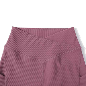 Shorts de Yoga para Mujer de Diseño Personalizado y Calidad Premium, Tela OEM, Cintura Alta, para Entrenamiento y Gimnasio, Fabricante y Proveedor - Product Image 4