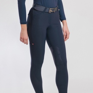 High Quality 4-way Stretch Horse Riding Breeches <b>Leggings</b> Tights <b>Equestrian</b> Wear Pants on Technical Fabric with Soft Feel - Product Image 4