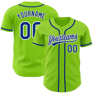 Camisetas de Béisbol Personalizadas con Transferencia Térmica al por Mayor, Ropa de Béisbol y Sóftbol, Servicio OEM Personalizado y Oferta de Bajo Precio - Product Image 1