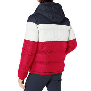 Fully Customized <b>Men's</b> <b>Waterproof</b> Canvas Puffer <b>Jackets</b> Polyester Wadding Filled <b>Winter</b> DDP Shipping - Product Image 5