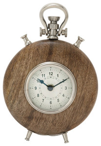 Handmade Metal Helicopter Style Desk <b>Clock</b> Circular Needle Table <b>Clock</b> for Bed Room Home Living Room Table <b>Clock</b> - Product Image 5