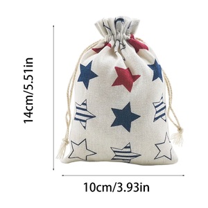 Low Moq <b>Small</b> Organic Cotton Drawstring Pouch Customized Cotton Dust-proof Bag Eco Natural Canvas Cotton Jewelry Packaging Pouch - Product Image 5