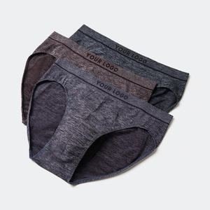Calzoncillos bóxer sin costuras y transpirables para hombre OEM ODM, 65% poliamida, 25% poliéster, en oferta, buena calidad, precio económico. - Product Image 3