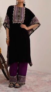 New Beautiful Modest Dubai <b>Kaftan</b> for Women Handmade Breathable Polyester Traditional Islamic Clothing Accessory Designed for - Product Image 4