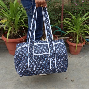 Bolsa de Lona Casual Grande de Algodón para Mujer, Ecológica, Ligera y Duradera, para Viajes y Actividades al Aire Libre, Diseño Artesanal para Fin de Semana - Product Image 3