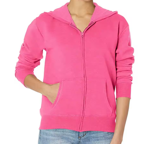 Sudadera con capucha unisex extragrande de alta gama, estilo urbano, con cremallera, efecto desgastado, bordado en el hombro y estampado para otoño - Product Image 3