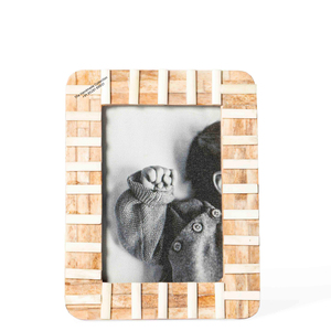 Bone Inlay Photo <b>Frame</b> with Elegant Inlay Customizable Colour & Size <b>Wall</b> Decoration By The Handmade Collection - Product Image 4