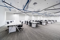 Bureau minimaliste moderne Immeuble de bureaux Mobilier commercial Design de pointe