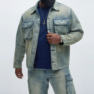 Wholesale <b>Denim</b> <b>Jacket</b> Men's Slim Fit new Style Boys <b>Denim</b> <b>Jackets</b> and Coats for Sale High Quality Demin <b>Jacket</b> for Men - Product Image 5