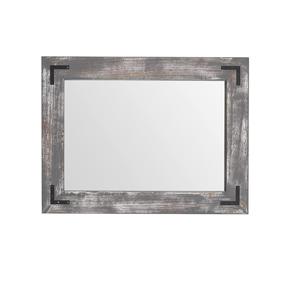 Rustic Wooden Framed Wall <b>Mirror</b> for Bathroom Farmhouse Wall Decor - Product Image 2